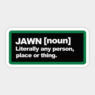 JAWN Sticker